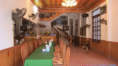 Lễ tân nằm ngay tại tầng 1