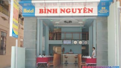 Mặt tiền khách sạn rộng rãi