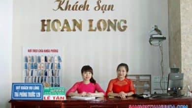Lễ tân khách sạn tại tầng 1