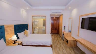 Nội thất bên trong phòng nghỉ