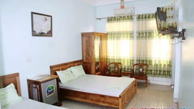 Nội thất bên trong phòng nghỉ