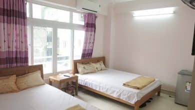 Nội thất bên trong phòng nghỉ