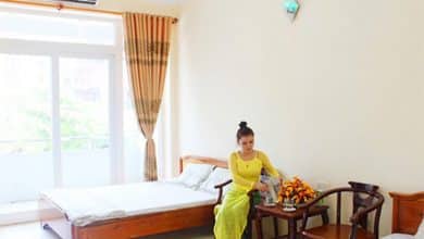 Bên trong phòng nghỉ sang trọng, tiện nghi