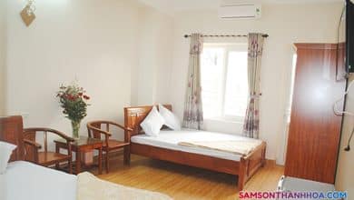 Phòng nghỉ với trang thiết bị tiện nghi nhất