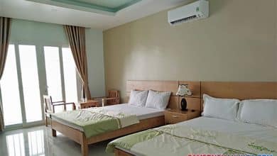 Bên trong phòng nghỉ ks Nam Phương