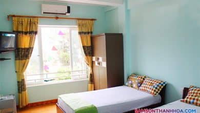 Phòng nghỉ rộng rãi, với cửa sổ thoáng mát