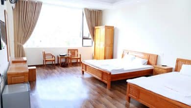 Phòng nghỉ rộng rãi, thoáng mát
