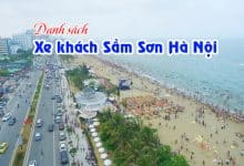 Xe khách Sầm Sơn Hà Nội