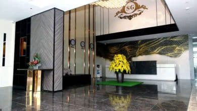 Quầy lễ tân khách sạn sông Gianh Sầm Sơn